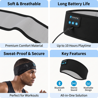Sleeping Bluethooth HeadBand
